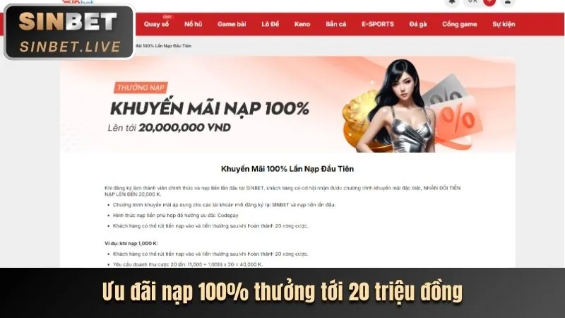 Hoàn trả casino hàng ngày